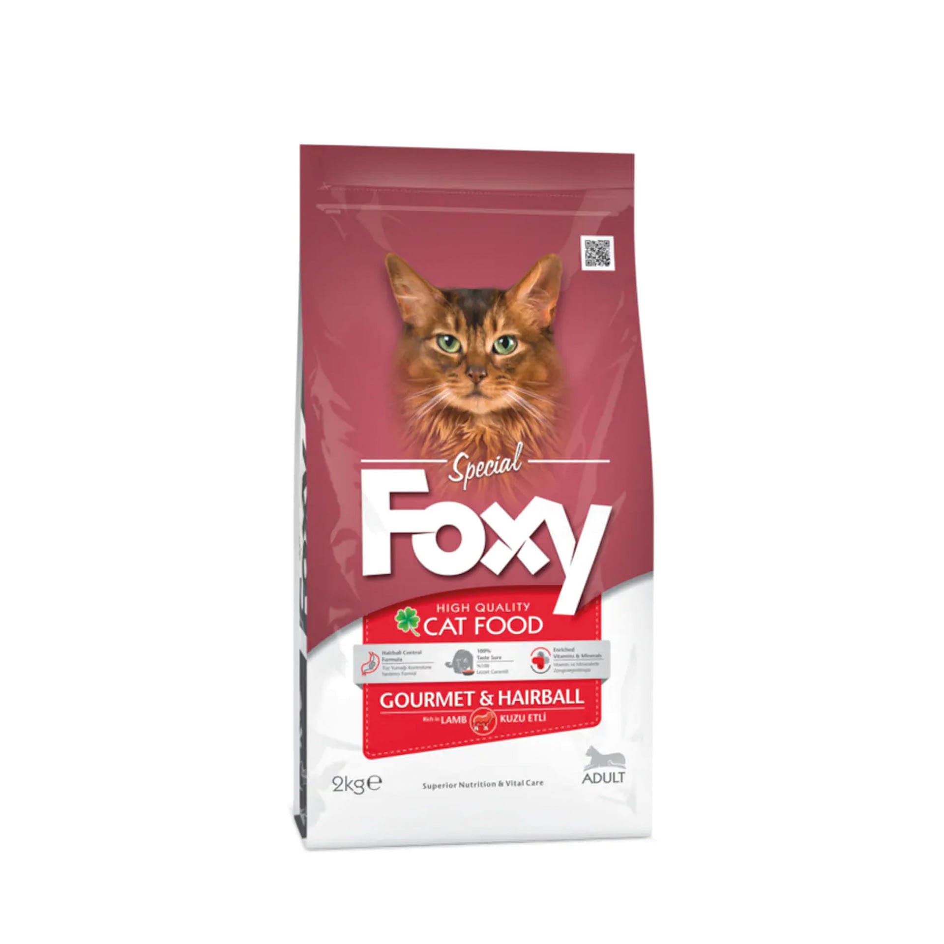 Foxy Kedi Maması Gourmet Hairbal 2 Kg Aksu Akvaryum